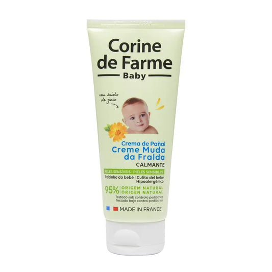Corine De Farme Crème pour le change au Calendula avec oxyde de zinc, 100 ml