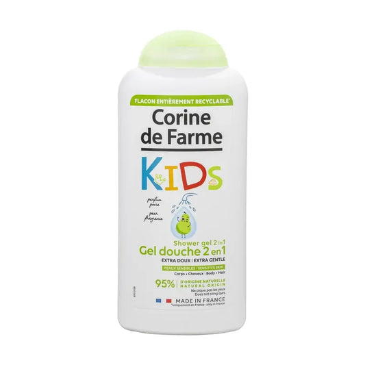 Corine De Farme 2 In 1 Gel Douche Corps & Cheveux Kids Pear , 300 ml
