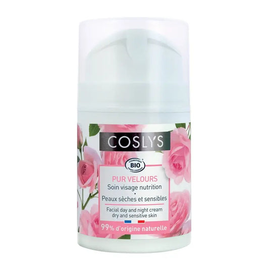 Coslys Dry Skin Day Cream With Roses, 50 ml