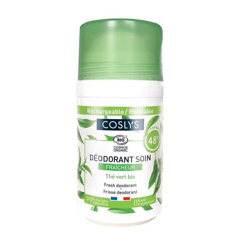 Déodorant fraîcheur Coslys (thé vert + aloe vera), 1000 ml