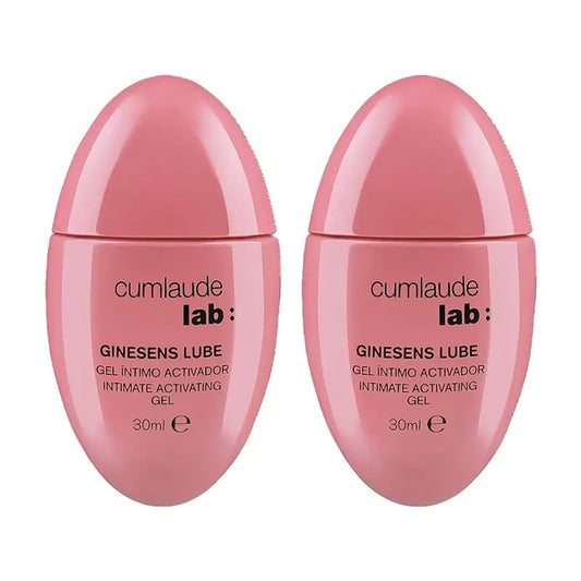 Cumlaude Lab Duplo Ginesens Lubrifiant stimulant à effet chauffant, 2 x 30 Ml