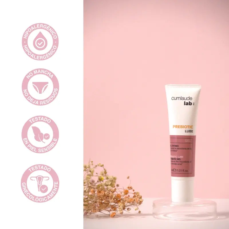 Cumlaude Lab Prebiotic Lube Lubrifiant protecteur et préventif, 30 Ml