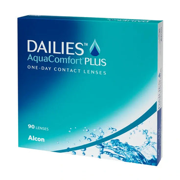 Dailies AquaComfort Plus Lentilles Sphériques Quotidiennes , 90 unités