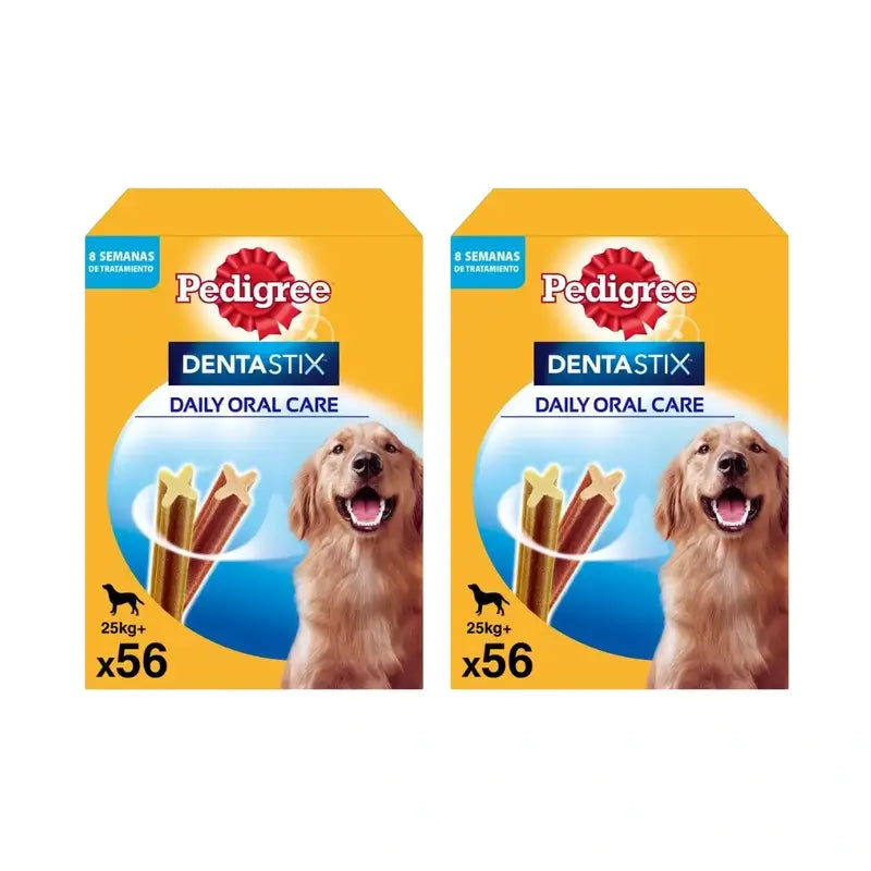 Dentastix Pedigree Pack Large, 2X56pcs