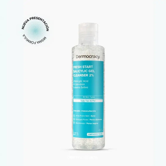 Dermocracy Fresh Start Gel Cleanser Salicylic 2%.