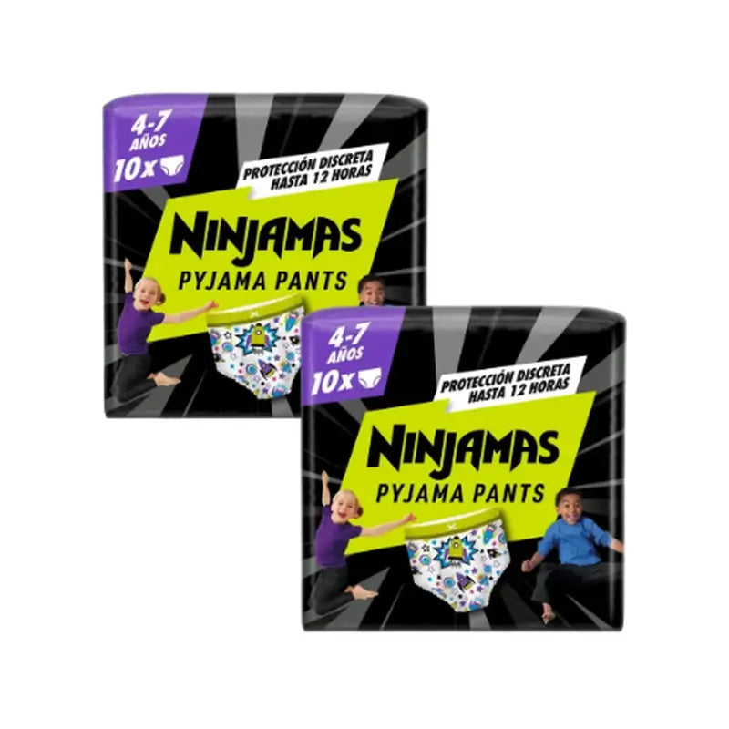 Dodot Ninjamas Taille 7 Rocket, 2X10 Couches