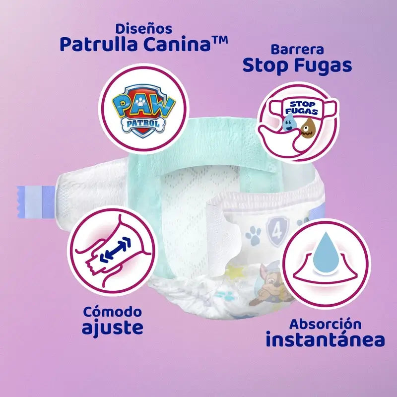 Dodot Activity Taille 6+, 14kg-19kg, 117 couches