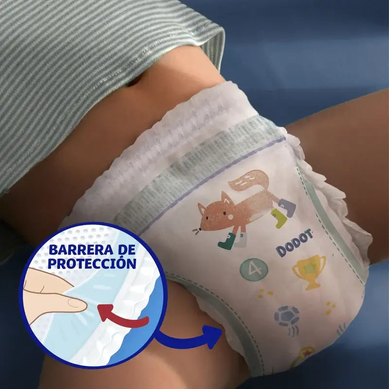 Culotte Dodot Taille 4, 62 Couches
