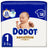 Dodot Sensitive Taille 1 (2-5 Kg), 58 couches