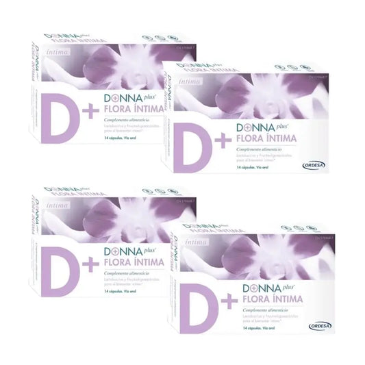 Donnaplus Flora Intima Pack 4 x 14 gélules