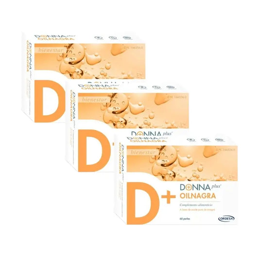 Donnaplus Oilnagra Pearls Pack 3 x 60 gélules