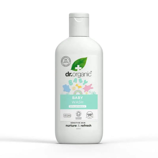 Shampooing et gel douche Dr. Organic Mummy & Baby, 250 ml