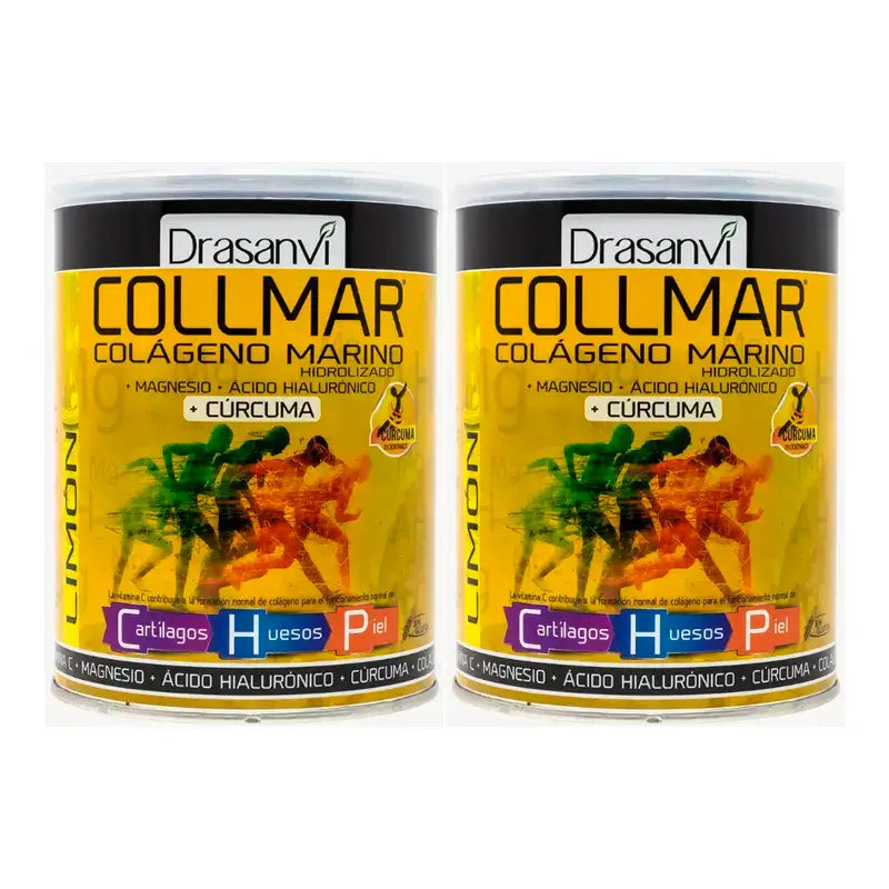 Drasanvi Collmar Magnésium Curcuma Lemon Pack 2 x 300 grammes