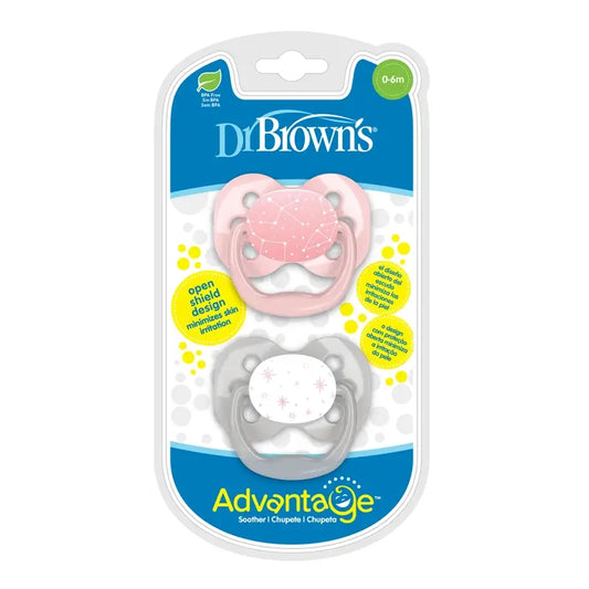 Sucette réversible Dr. Brown's Advantage T1 Assorted