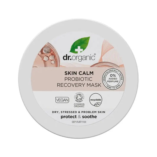 Masque rééquilibrant probiotique Dr. Organic Skin Calm, 100 ml