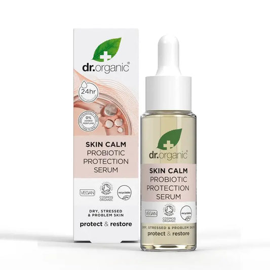 Dr. Organic Skin Calm Probiotic Protective Rebalancing Serum, 30 ml