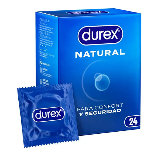 Préservatifs Durex Natural Plus 24 unités