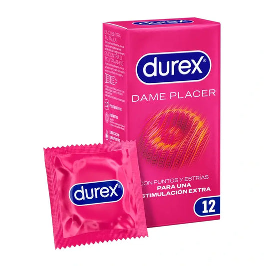 Préservatifs Durex Give Me Pleasure Easy On 12 unités