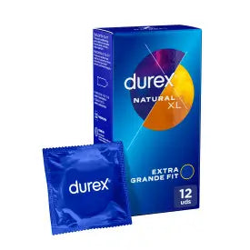 Préservatifs Durex Original Natural Plus Size Xl - 12 pièces