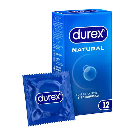 Durex Natural Plus Original Condoms, 12 pcs.