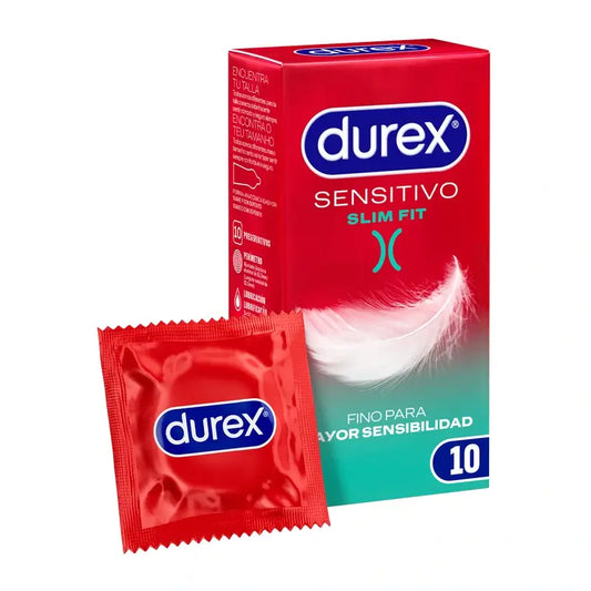 Durex Soft Sensitive Préservatifs pour une sensibilité accrue Taille petite 10 pièces