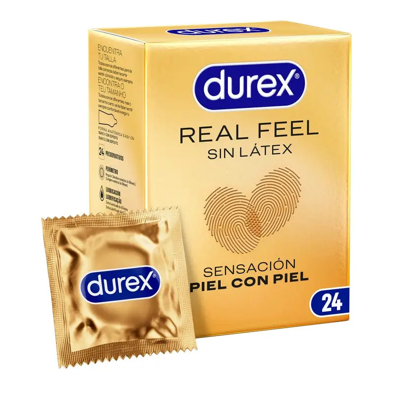 Préservatifs Durex Real Feel 24 pièces