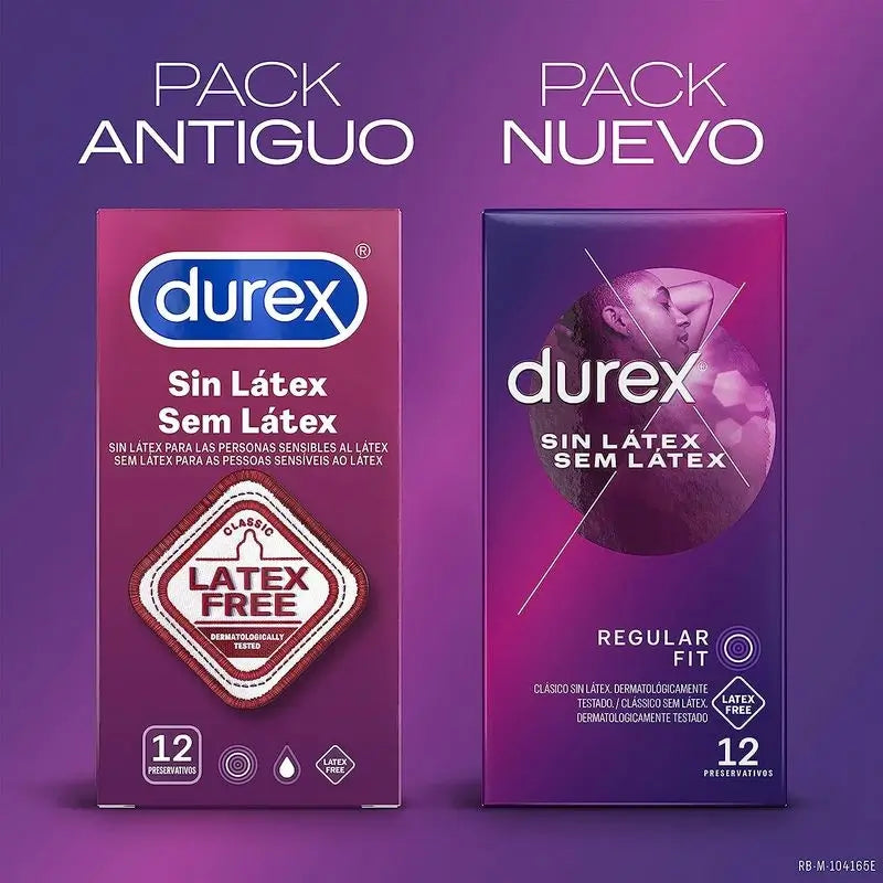 Durex Préservatifs sans latex 12 pièces