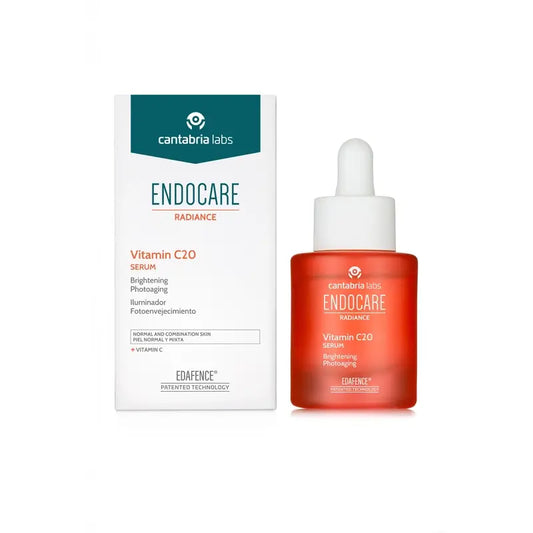 Endocare Sérum antioxydant à la vitamine C éclat C20%, 30 ml