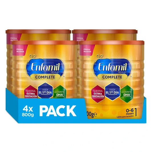 Enfamil Complete 1 Lait de démarrage, 4 x 800 g