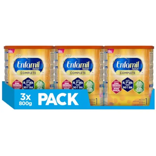 Enfamil Complete 1 Lait de démarrage, paquet de 3 x 800g