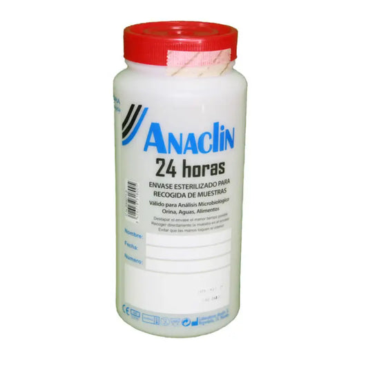Anaclin 24 Hour Urine Sterile Container