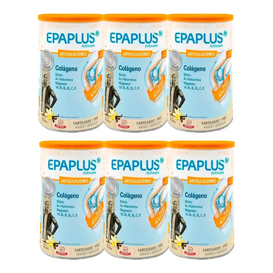 Epaplus Arthicare Collagen Vanilla Flavour, Pack 6 x 328 grammes