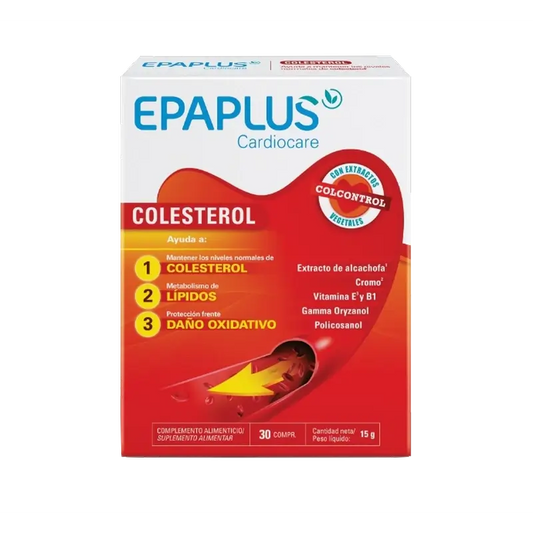 Epaplus Cardiocare Cholestérol , 30 comprimés