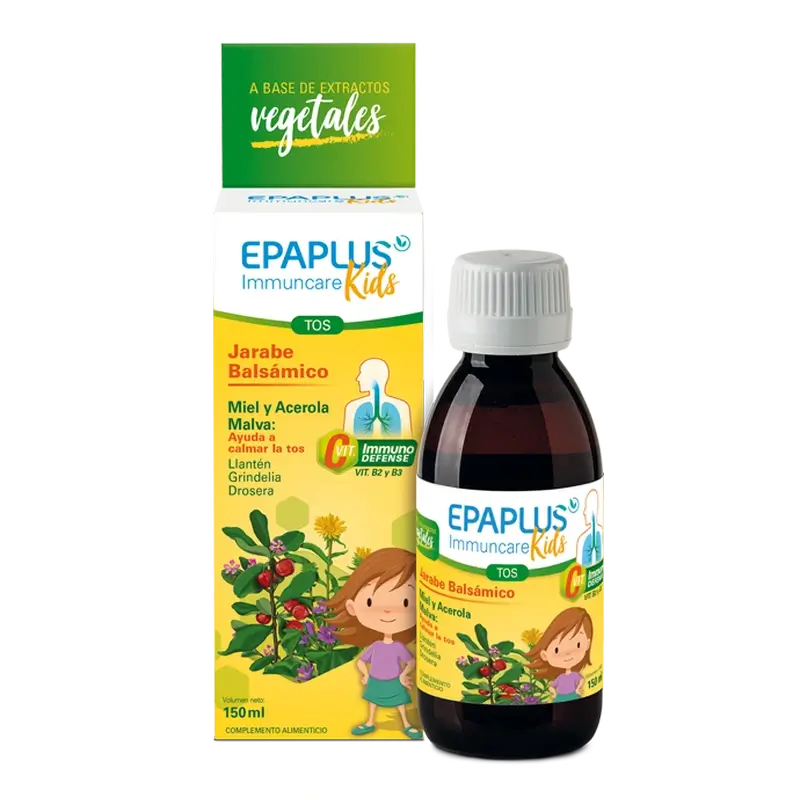 Epaplus Immuncare Sirop contre la toux Kids Frambberry Flavor, 150 ml