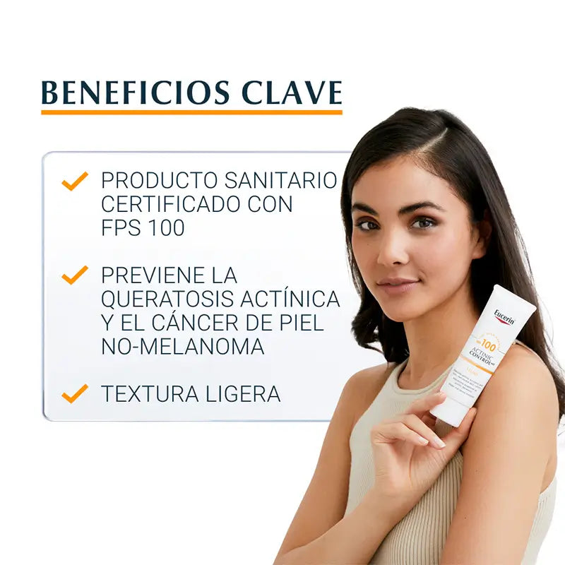 Eucerin Solar Actinic Control MD Fluide SPF 100, 80 ml