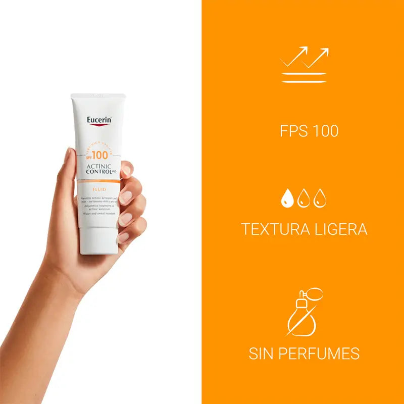 Eucerin Solar Actinic Control MD Fluide SPF 100, 80 ml
