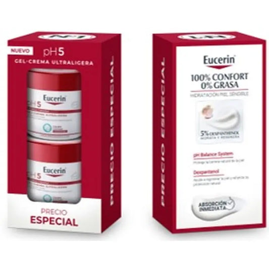 Eucerin Gel-Crème Duplo 2 x 350ml