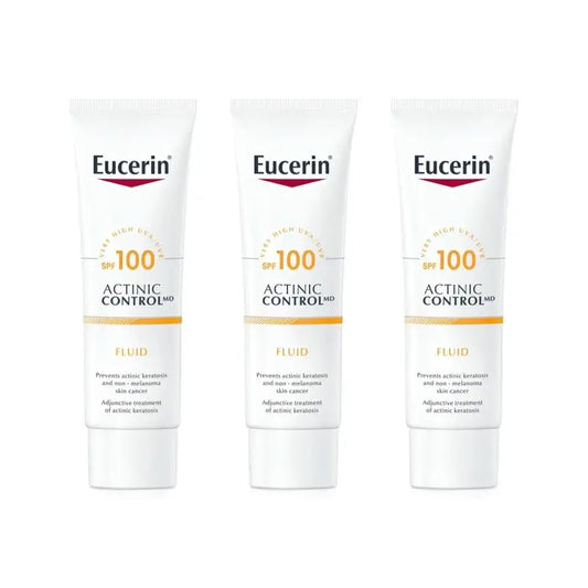 Eucerin Solar Actinic Control Md Fluide Spf 100, 3X80 Ml