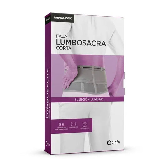 Farmalastic Lumbar Girdle Double Reinforcement, Size 2