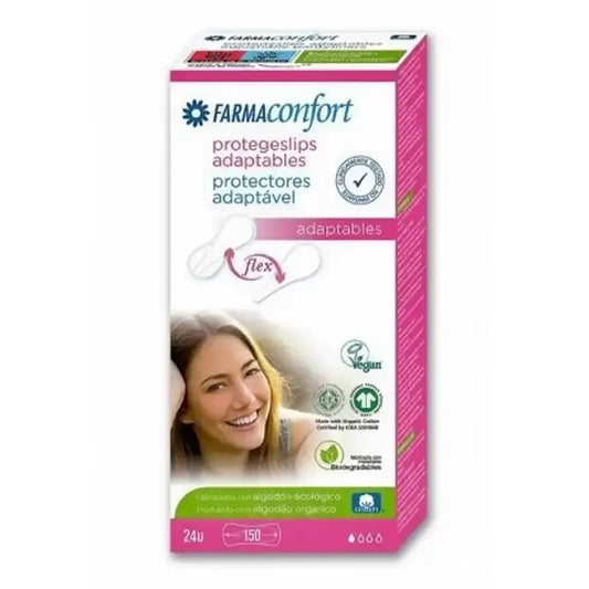 Farmaconfort Protegeslips Adaptables Flex, 24 unités