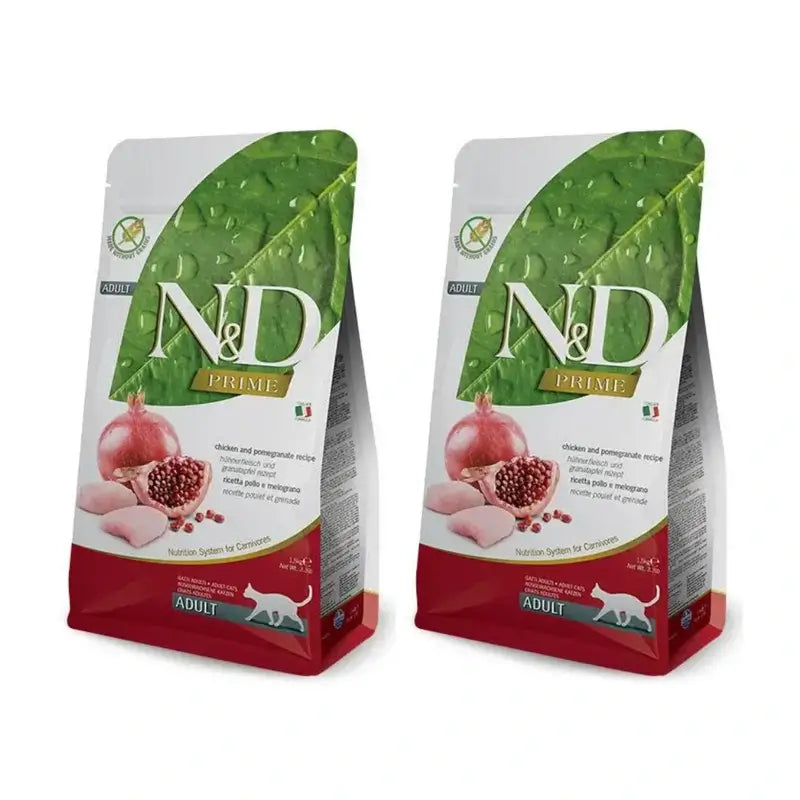 Farmina N&D Cat Ancestral Chicken 5Kgr, nourriture pour chats, paquet de 2