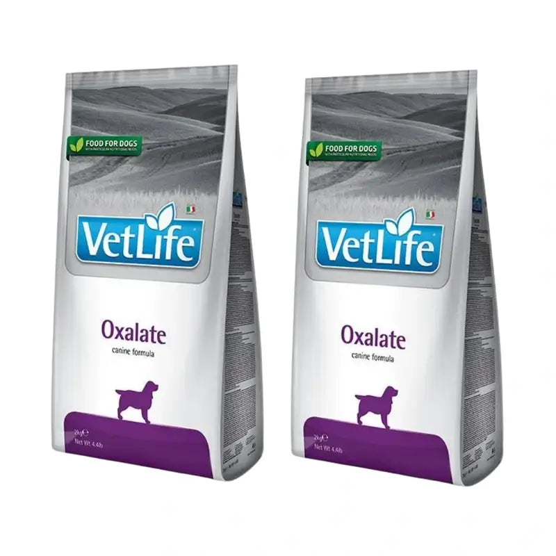 Farmina Vet Life Dog Oxalate 2Kg, nourriture pour chiens, paquet de 2