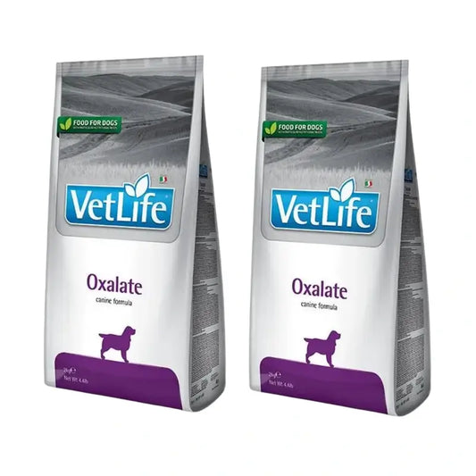 Farmina Vet Life Dog Oxalate 2Kg, nourriture pour chiens, paquet de 2