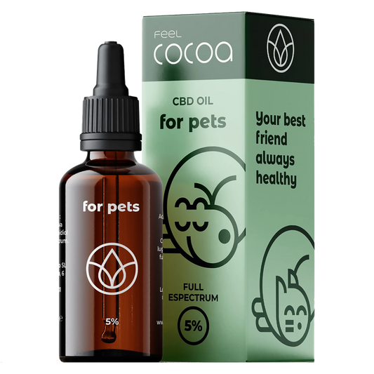 Feel Cocoa Cbd Oil 5% Chiens et Chats, 10 ml
