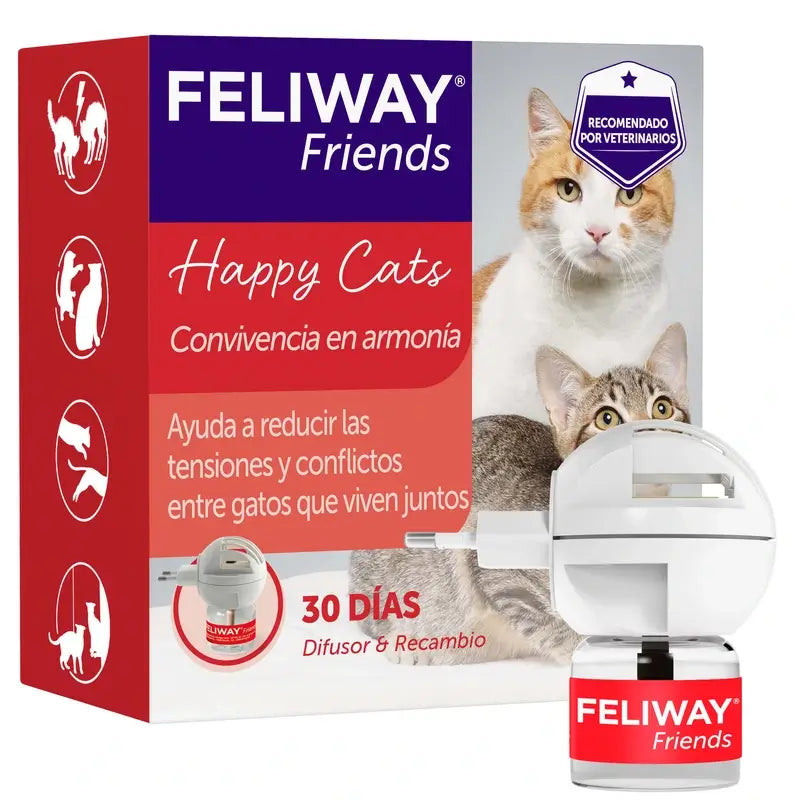 Ceva Feliway Friends Diffuseur + Recharge 48 ml