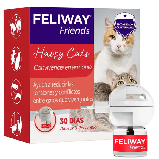 Ceva Feliway Friends Diffuseur + Recharge 48 ml