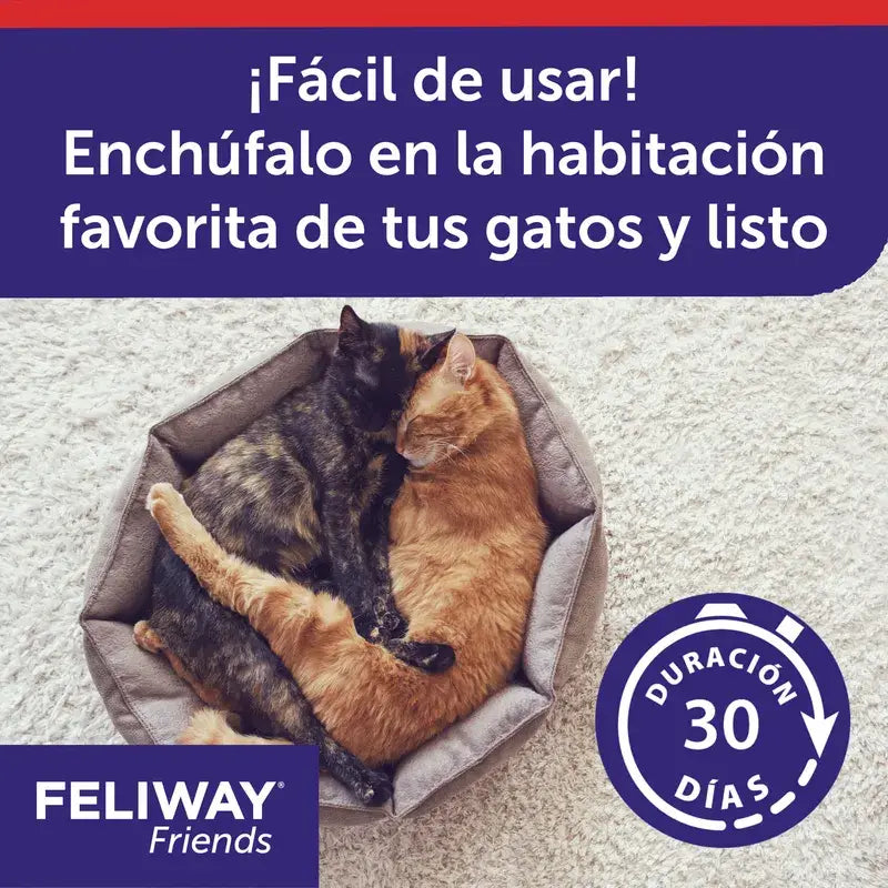 Ceva Feliway Friends Diffuseur + Recharge 48 ml