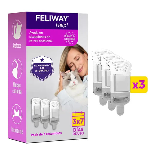 Feliway Help 3 Recharges