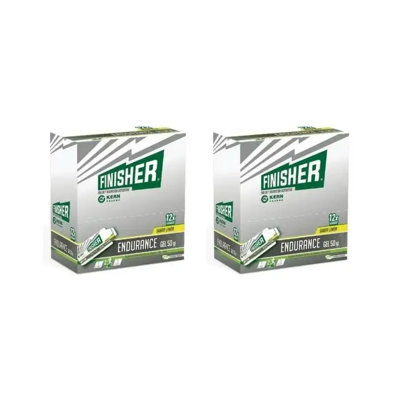 Finisher Endurance Gel, Pack de 2, 12 Sachets X 50 Gr