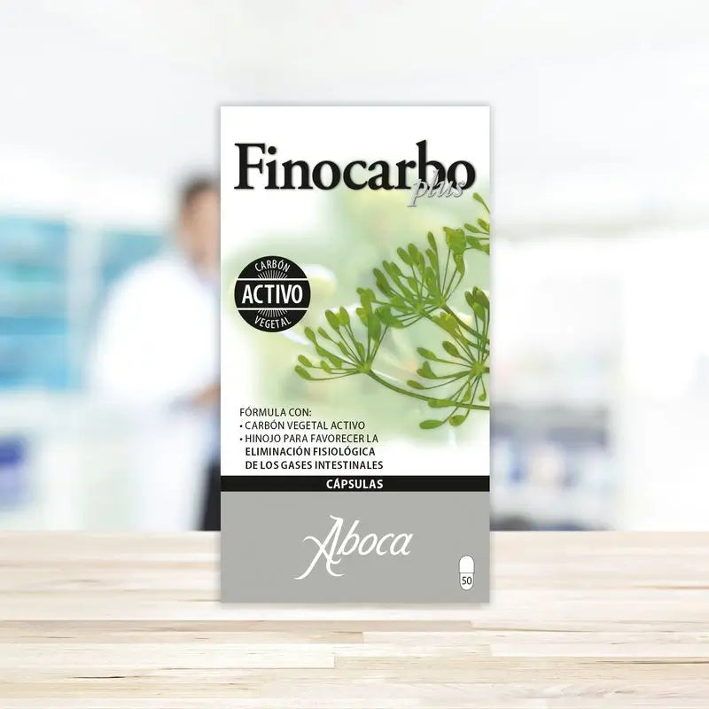 Aboca Finocarbo Plus Gaz Intestinaux, 50 Capsules